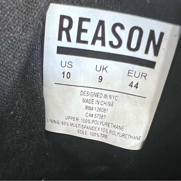 Popeye X Reason Collab Faux Suede Graffiti Print Boots‎ Black Mens 10 New